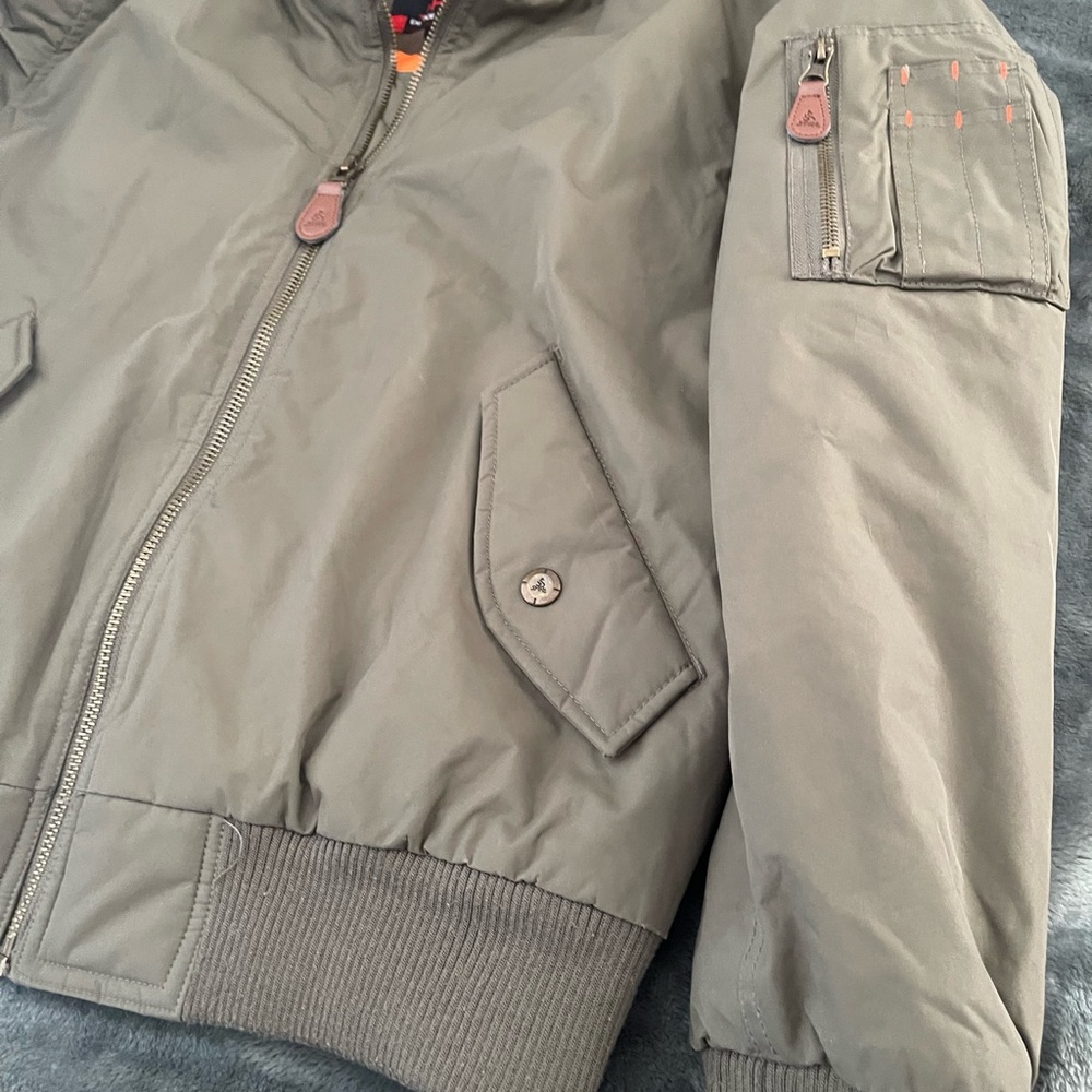 (SPIRE) Men's Oversized Heavyweight MA-1 Bomber Flight Jacket - Picture 7 of 15